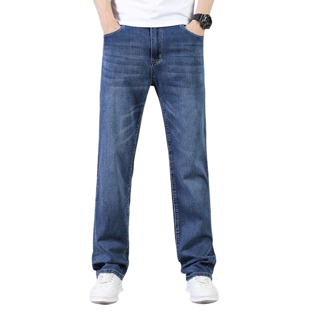 Men’s Relaxed 5-Pocket Fit Heavyweight Jeans
