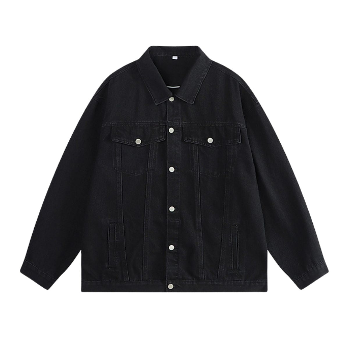 Hong Kong Style Vintage Washed Denim Jacket