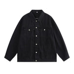 Hong Kong Style Vintage Washed Denim Jacket