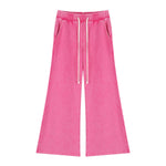 Loose Drapey Cotton Women Flared Pants