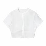 Women’s Slim Fit Zip-Up Academia Tee