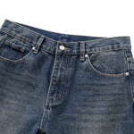 Vintage Washed Faded Loose Wide Leg Jeans