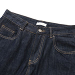 Vintage Washed Relaxed Straight-Leg Jeans