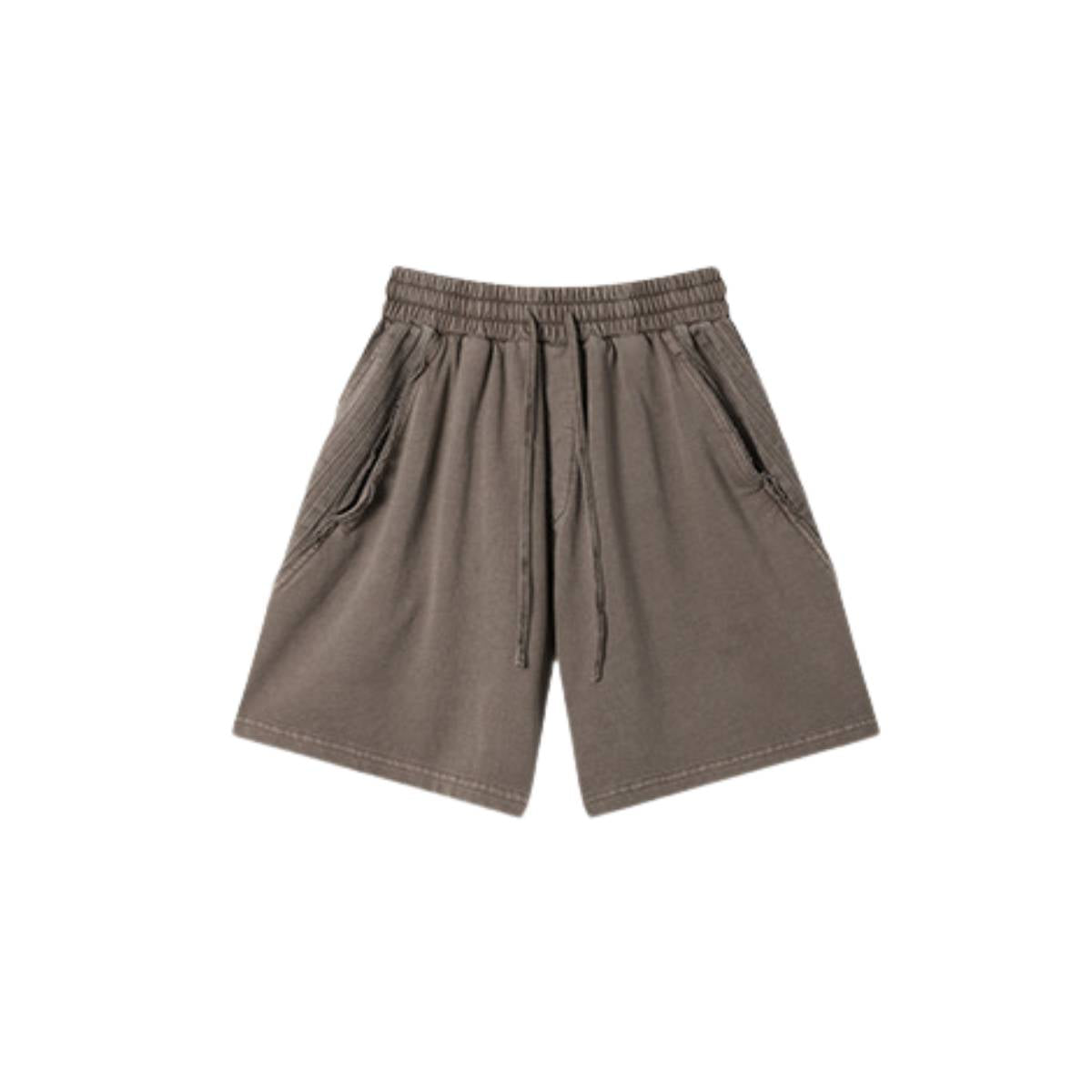 Shorts holgados vintage con lavado intenso