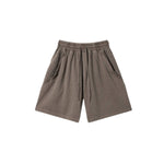 Shorts holgados vintage con lavado intenso