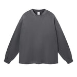 Vintage Overdyed Washed Cotton Long Sleeve T-Shirt