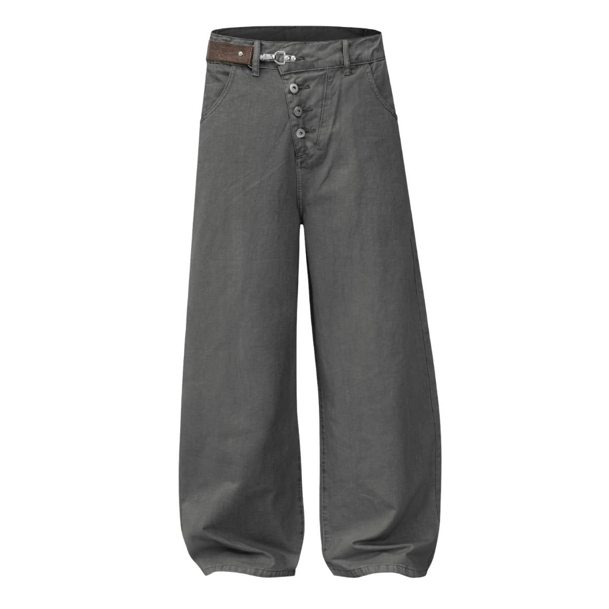 Minimalist Panelled Relaxed Fit Jogger Pants