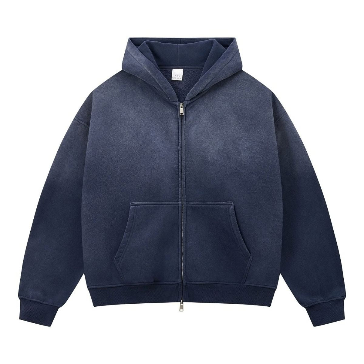 Monkey Wash Fleece Lined Full Zip Hoodie