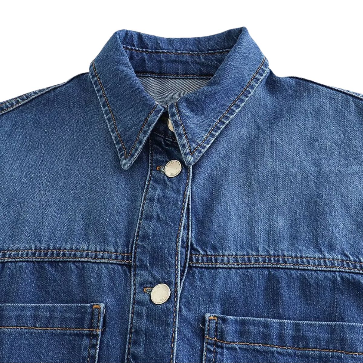 Women's Versatile Loose Denim Shirt