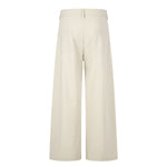 Quiet Luxury Pleated Wide-Leg Trousers