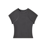 Academia Style Soft Daily Wear Stretch Tee