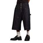Bermudas con lavado vintage y salpicaduras de tinta