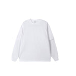 Streetwear Loose Fit Double-Layer Long-Sleeve Tee
