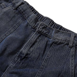 Bermudas con lavado vintage y salpicaduras de tinta