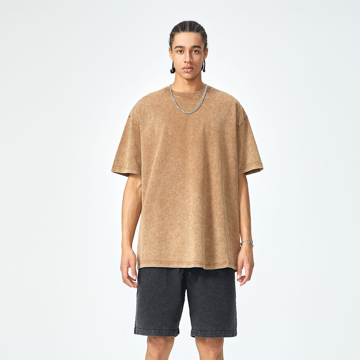 Heavyweight Stone Wash Cotton Tee 9oz