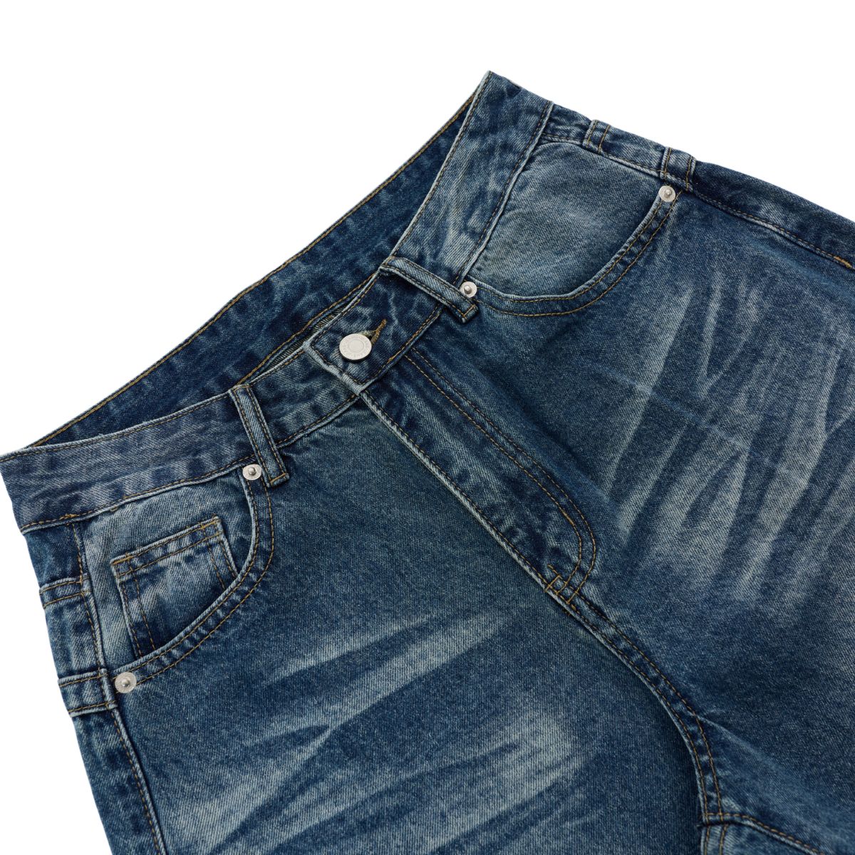 Studded Wide Leg Jeans