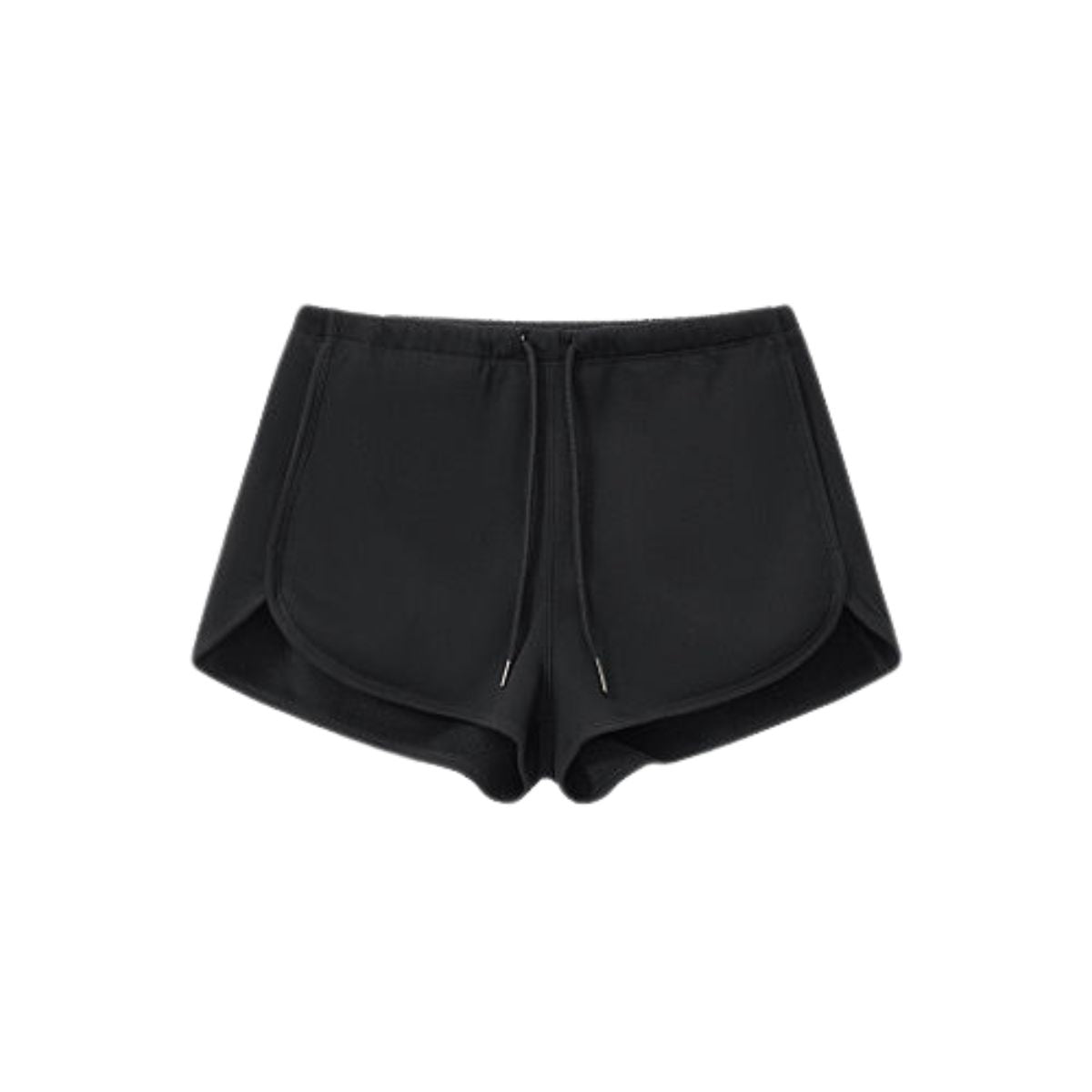 Drawstring Waist Terry Sport Shorts