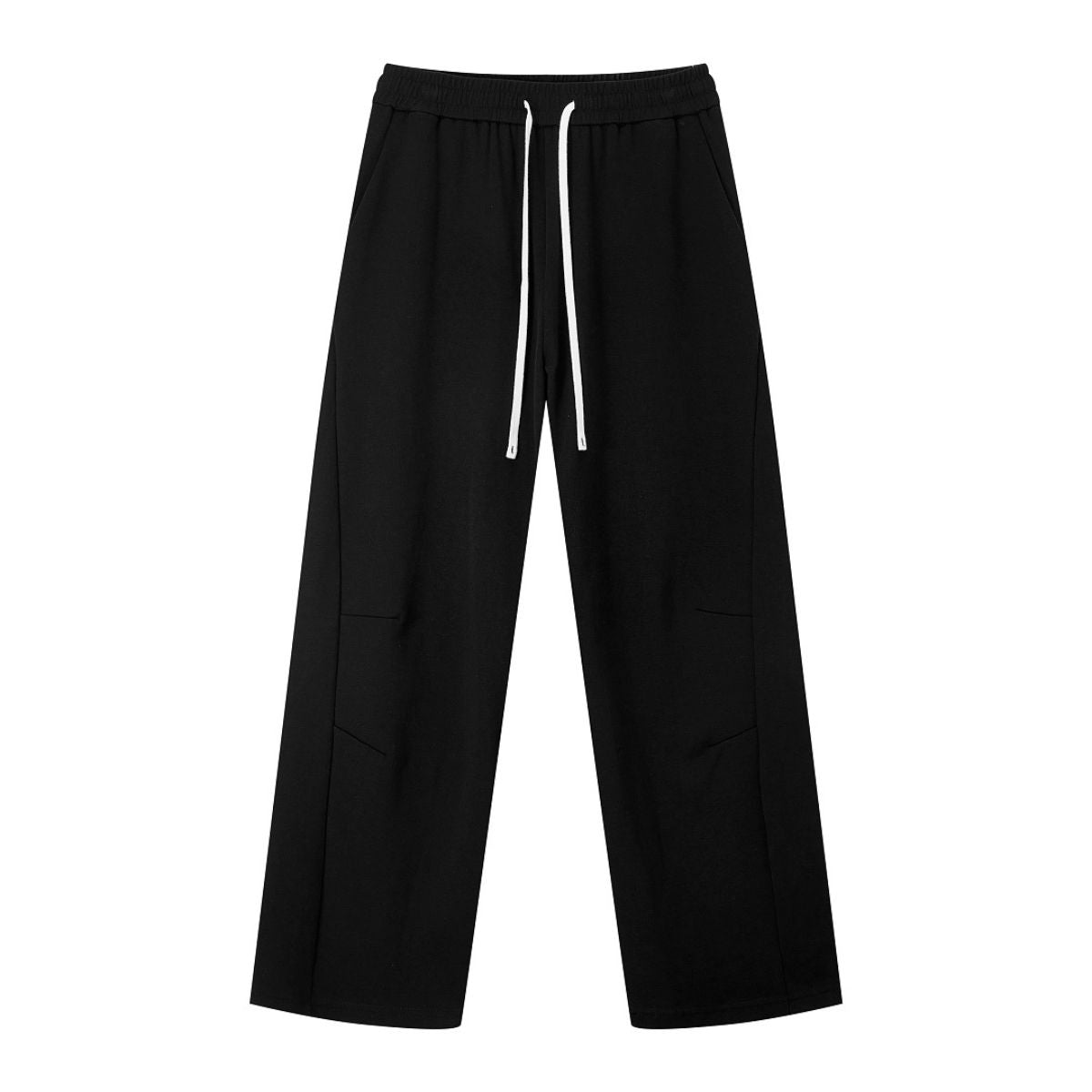 Quiet Luxury Old Money Seam‑Detail Loose Straight‑Leg Casual Pants