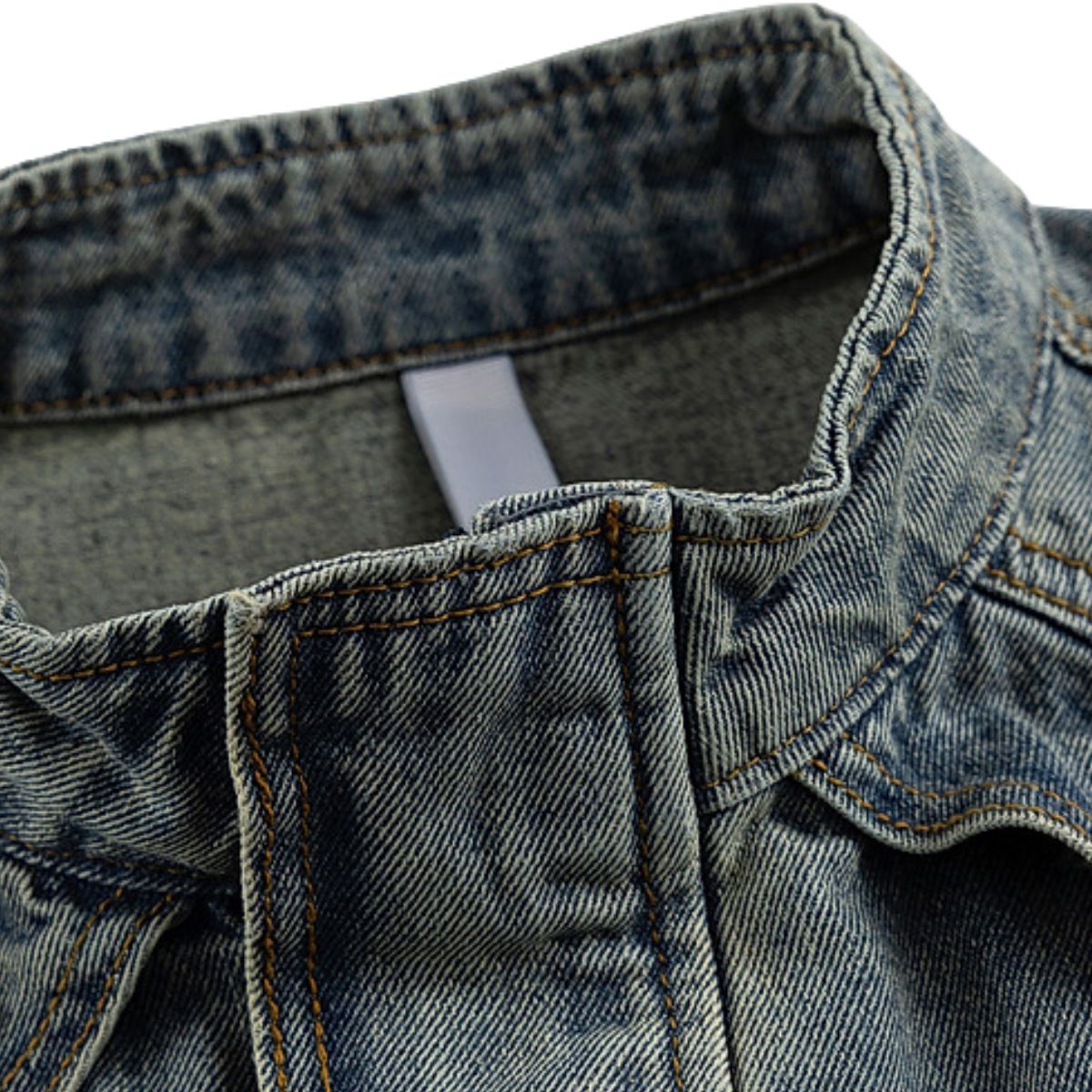 High Street Distressed Autumn Loose Washed Denim Jacket