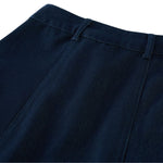 Women's Stretch A-Line Denim MidiSkirt