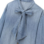 French Versatile Denim Shirt