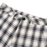American Vintage Checkered Wide Leg Relaxed Pants