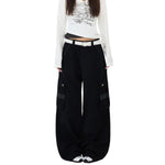 Utility Pocket Wide Leg Cargo Pants