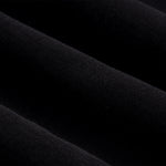 Black Washed Cotton Ripped Boxy Tee 270gsm