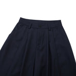 Solid Color Wide Leg Casual Pants
