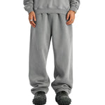 Washed Straight Leg Thick Sweatpants-INNBLAC Fashion Apparel