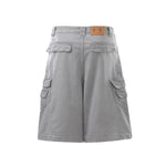 Multi Pocket Cargo Denim Shorts