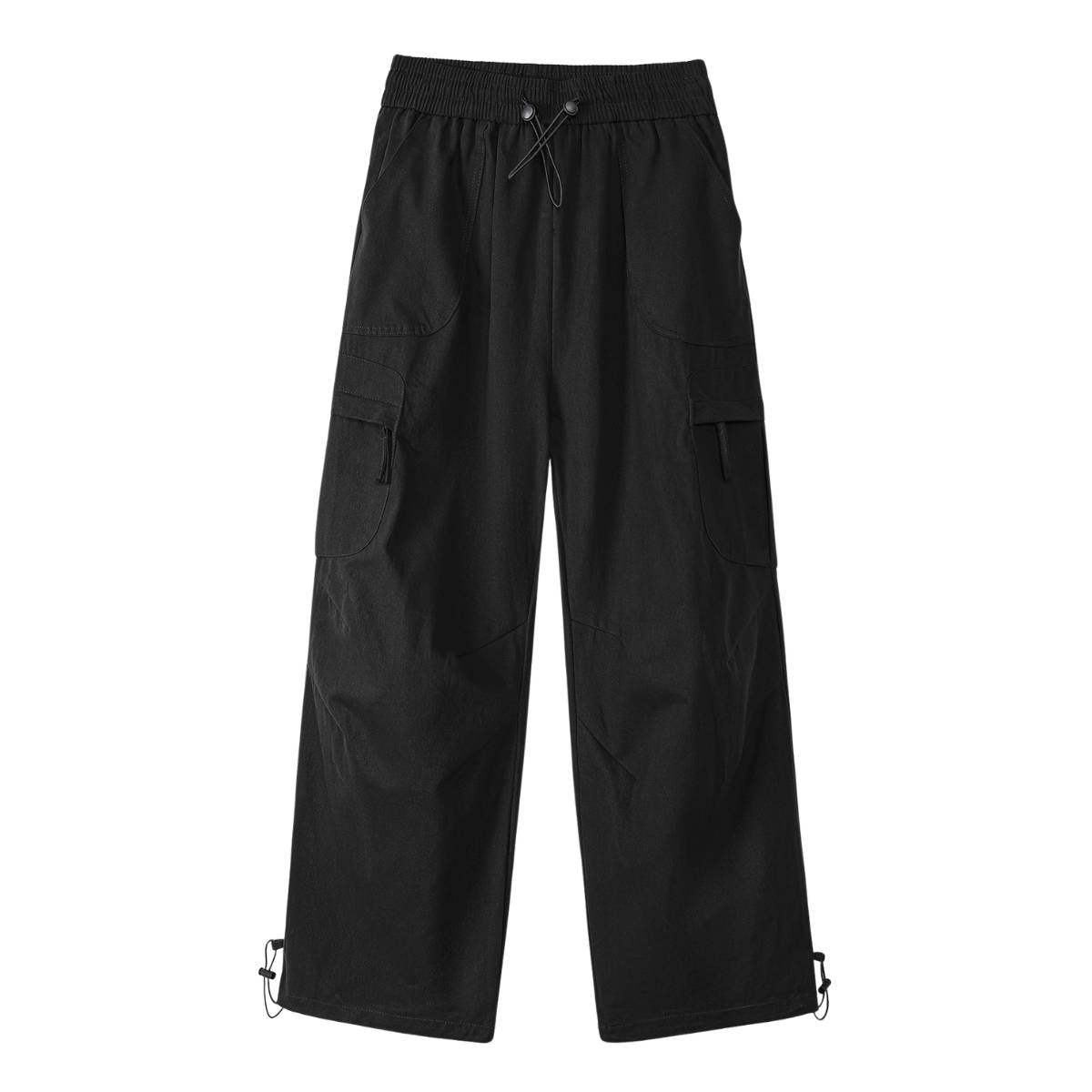 Multi-Pocket Utility Relaxed Workwear Pants