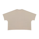 Washed Boxy Cropped Raglan Tee
