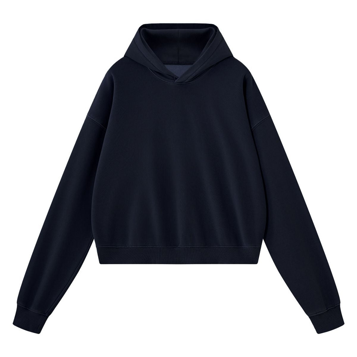 High‑Quality Terry Washed Distressed Hoodie