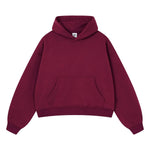 Sudadera con capucha de felpa de novio de gran tamaño