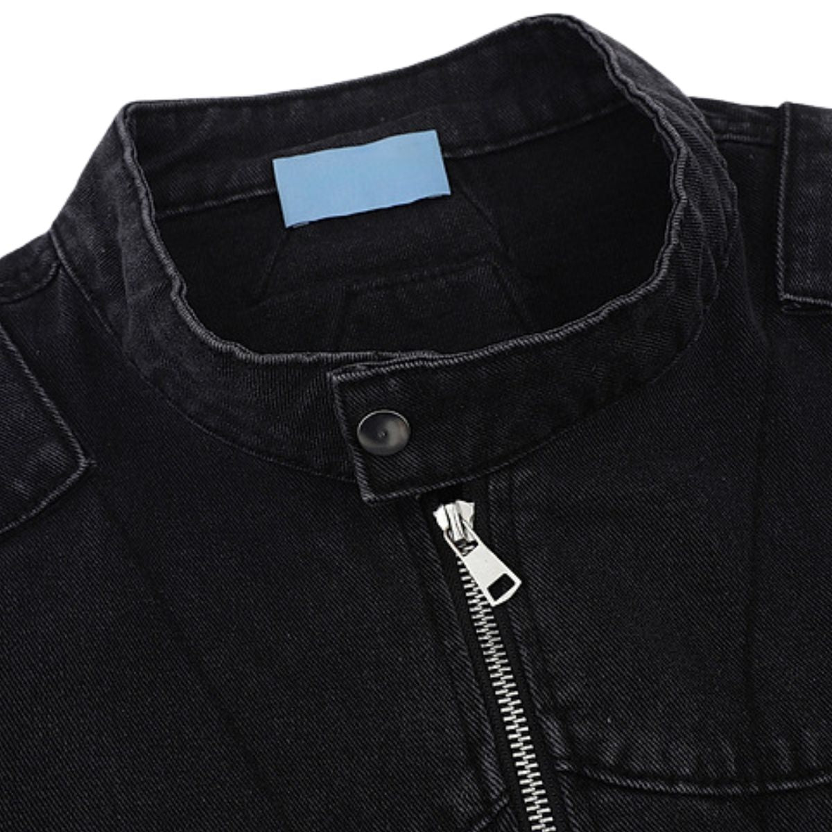 Hot Selling Textured Lapel Loose Fashionable Men's Denim Jacket