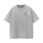 Neural Streetwear Brutalism Graphic Stone Wash Tee-INNBLAC Fashion Apparel