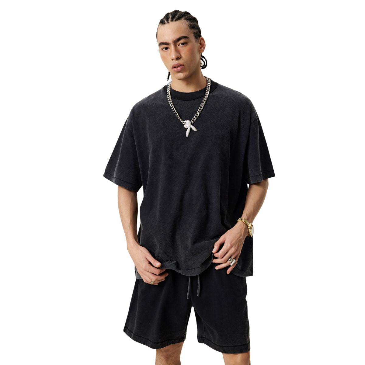 Heavyweight Wash Baggy Tee 8oz