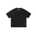 Stone Wash Camo Boxy T Shirt 8.5oz