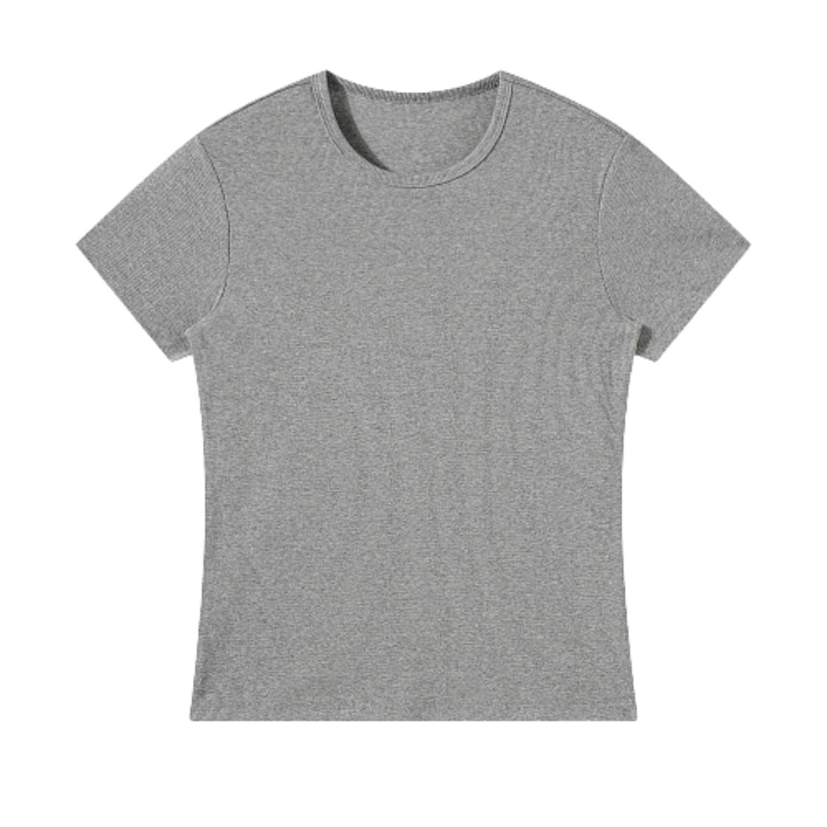 Slim Fit Cropped Heavyweight T-Shirt
