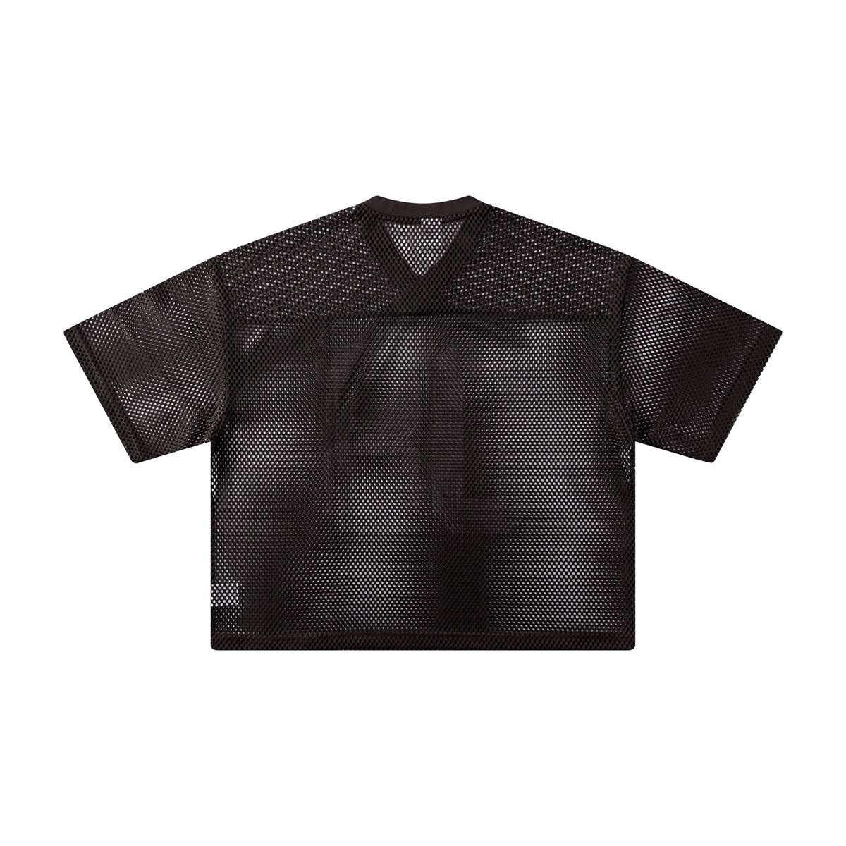 Athletic Mesh Cropped Football Jersey Number 08