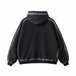 Heavyweight Spray-Bleach Wash Fleece Hoodie