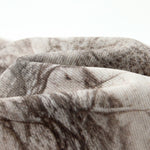 Asymmetric Single Shoulder Camo Cropped Tee