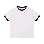 Crew Neck Boxy Fit Ringer Tee 220gsm