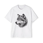 Wolf Face Drawing Graphic Tee-INNBLAC Fashion Apparel