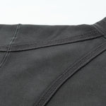 Double Slider Fleece Deconstructed Hoodie