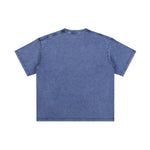 Vintage Washed Boxy Relaxed Streetwear Tee