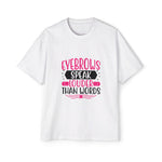 Eyebrows Speak Louder Than Words Graphic Tee-INNBLAC Fashion Apparel