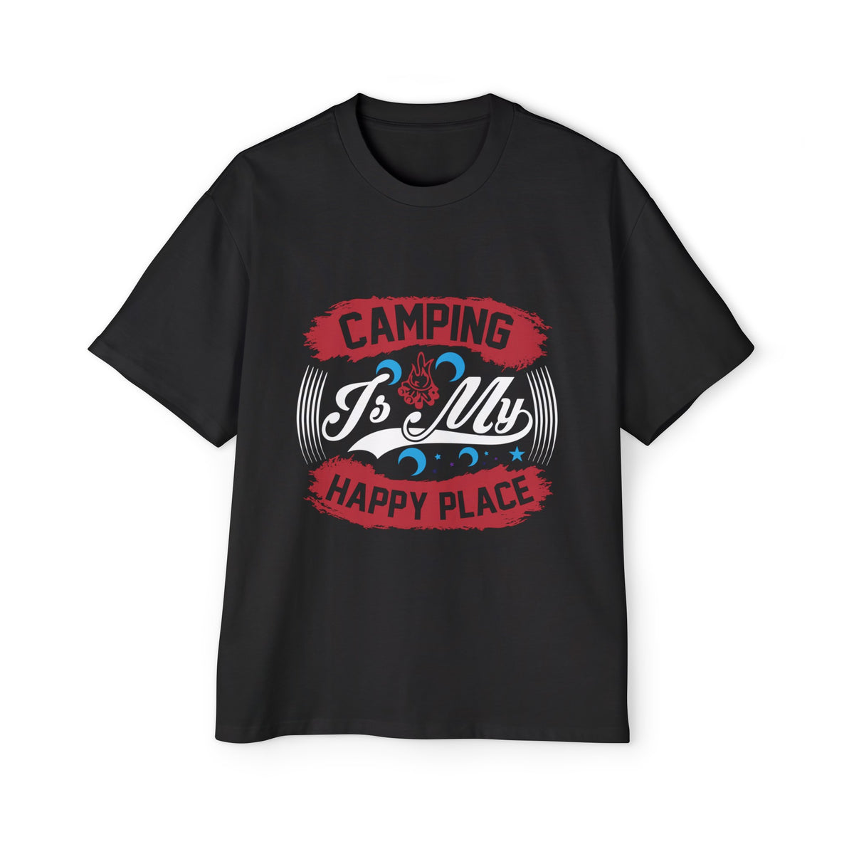 Camping Quote Graphic Tee-INNBLAC Fashion Apparel