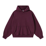 Sudadera con capucha de felpa de novio de gran tamaño